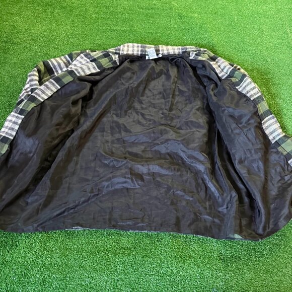 Old Navy Women’s Twill Utility Field Pockets Jacket Navy Blue Size L Cinch Waist - Picture 6 of 12